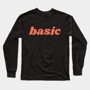 Basic Long Sleeve T-Shirt